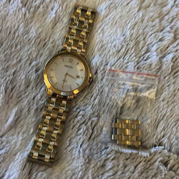 Seiko Gold Date Men’s Watch - Picture 10 of 11